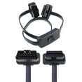 thumbnail image 3 of OBD2 OBDII Full 16 Pin SUV Car Male to Female Extension Cable Diagnostic Extender Low Profile OBD Cord Adapter Scan Tool, 3 of 6