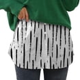 thumbnail image 1 of Gibobby mini faldas de mujer sexy Minifalda interior para mujer, falda inferior, falda de extensión de camisa de barrido con botones, extensión de camisa, parte superior infer(Blanco, L), 1 of 4