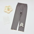 thumbnail image 5 of LYMAYTER ‌‌‌Girls Toddler Cotton Ankle Leggings for 1-9Y Stretchy Warm Breathable Tights Pants, 5 of 7
