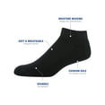 thumbnail image 2 of Gildan Adult Men's Performance Cotton moveFX Lowcut Casual Socks, OS One Size, 12-pack, 2 of 5