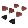 thumbnail image 1 of Triangular Sandpaper, Standard Size Sanding Paper Set 60 80 120 180 240 Grits Easy To Install High Efficiency  For Polishing And Deburring, 1 of 8