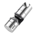 thumbnail image 1 of Bgsha Adjustable Abs Chrome Shower Rail Head Slider Holder Bracket 18 - 25mm, 1 of 9