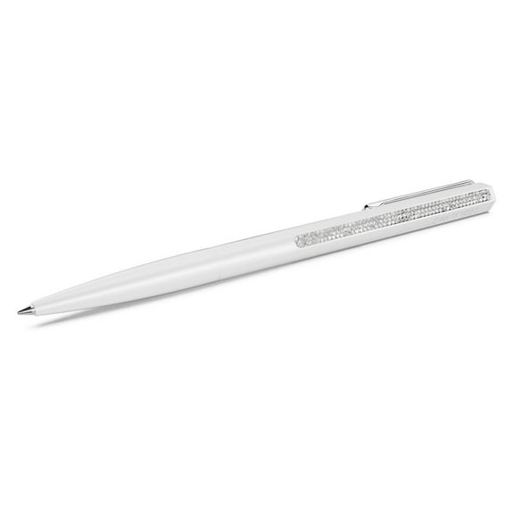 Swarovski Crystal Shimmer 5678183 White Lacquered & Crystals Ballpoint Pen $59