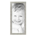 thumbnail image 2 of ArtToFrames 11" x 25" Classic Silver Picture Frame, 11x25 inch Gray MDF Poster Frame (WOM-4499), 4 Pack, 2 of 8