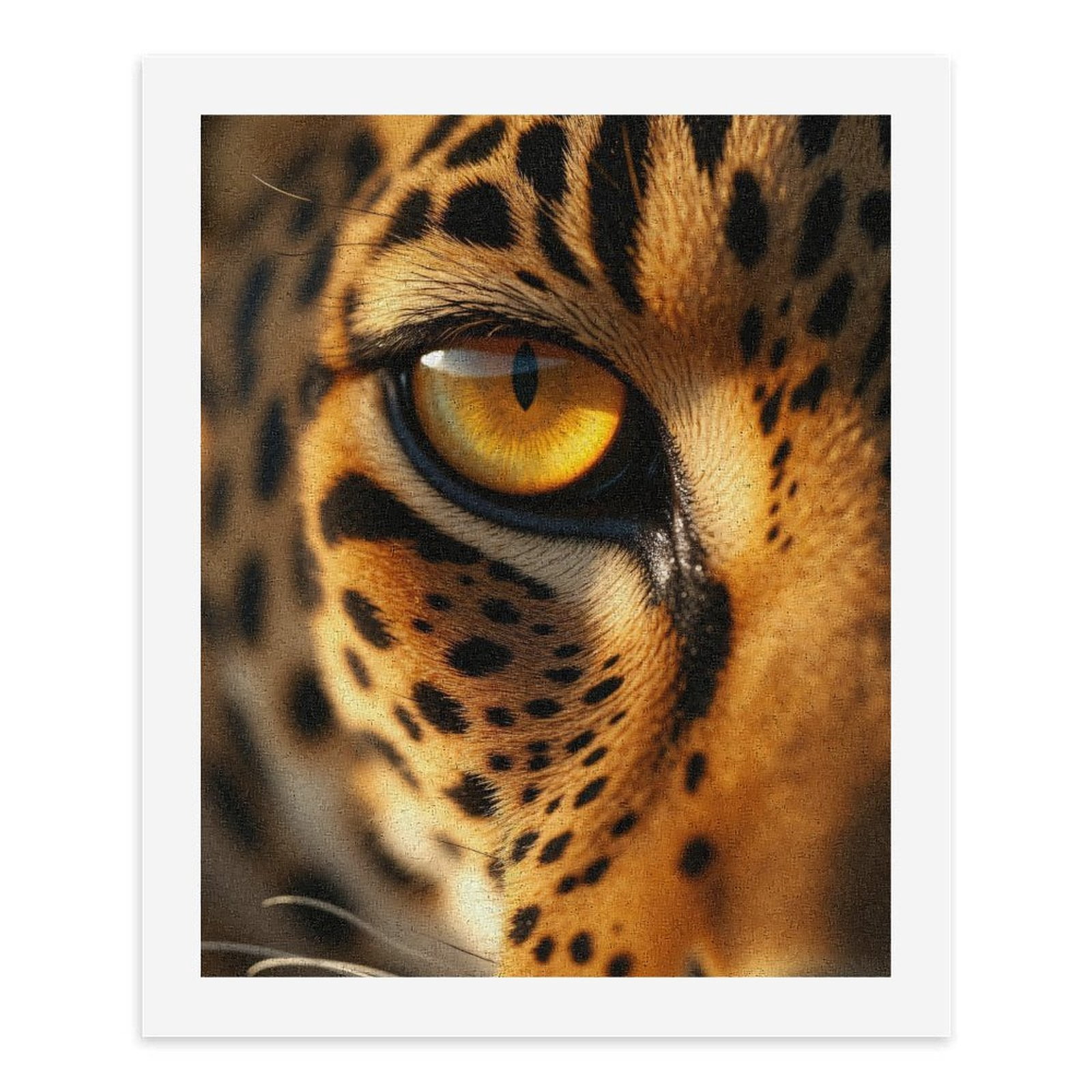 Paint by Numbers Kit for Adults, Golden Eye Of Majestic Leopard Paint by Numbers, Easy Paint by Numbers Kit for Adults Beginner, DIY Adult Paint by Number Kits on Canvas, Home Decor