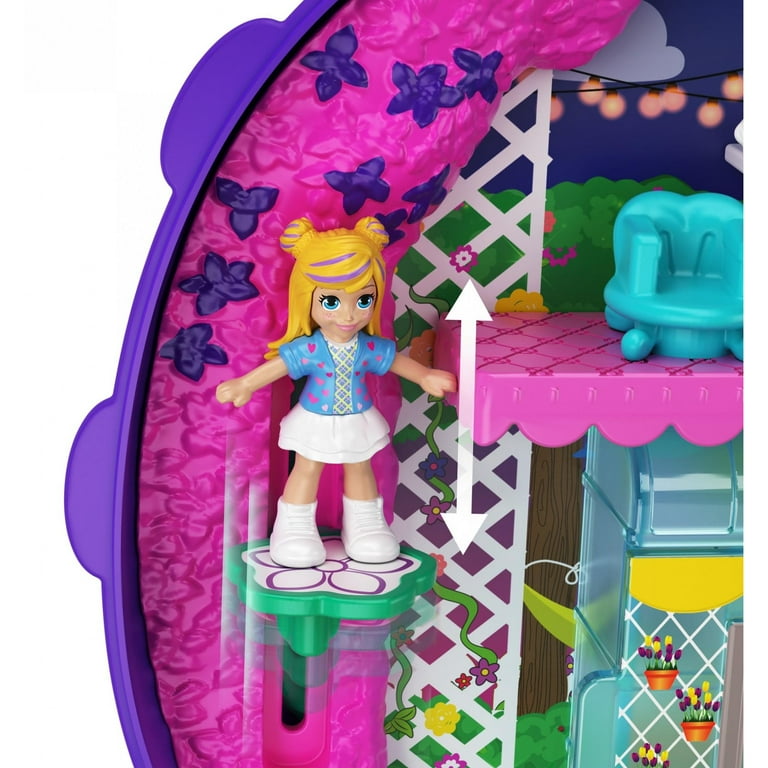 Polly Pocket Pocket World Lil' Ladybug Garden Compact, 2 Micro Dolls,  Accessories - Walmart.com