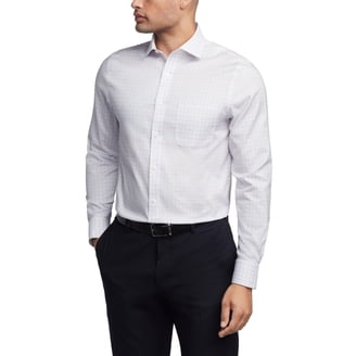 slim fit dress slacks JOHN VARVATOS dress shirt in solid light purple main image 0
