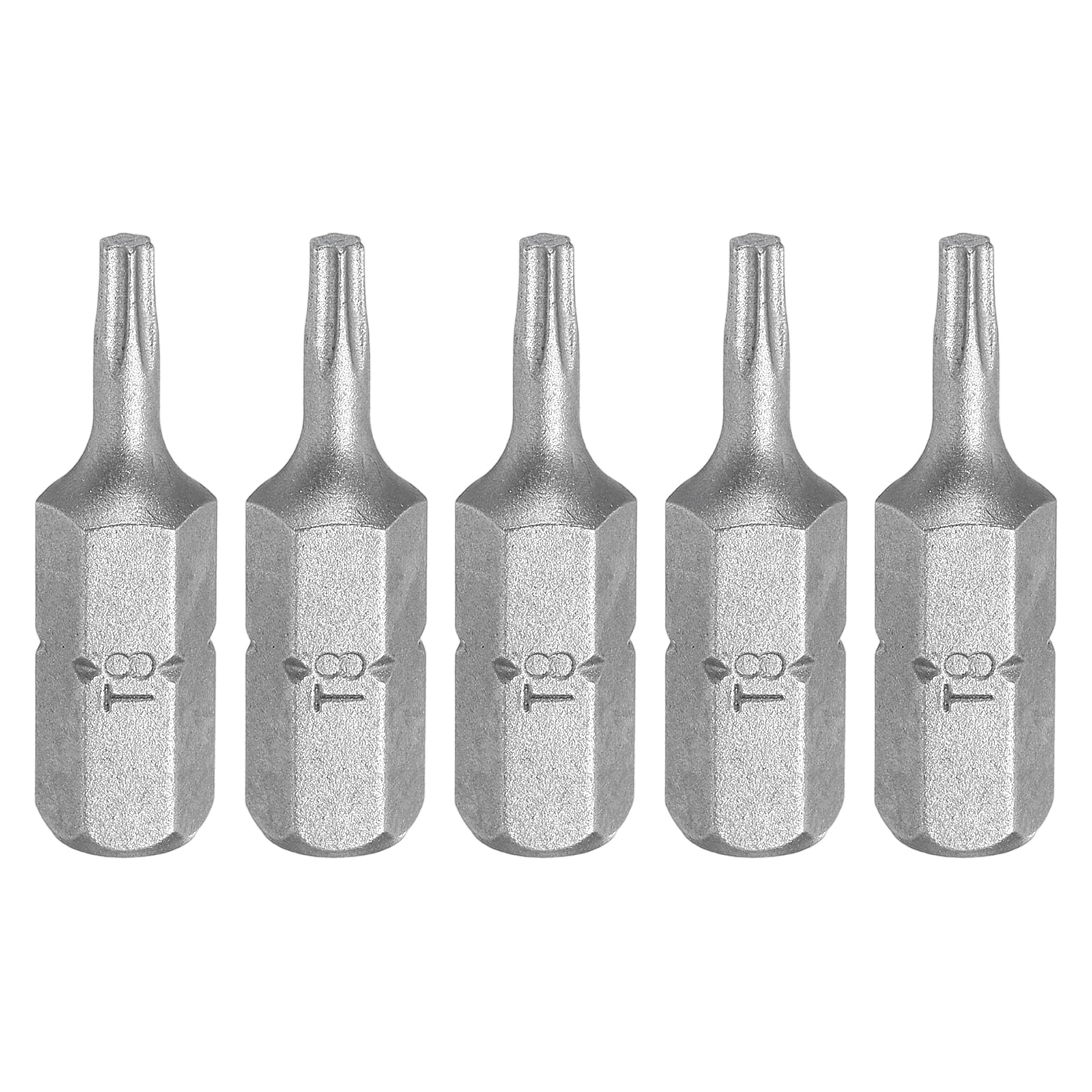 H3-H8 Magnetic Security Pentagon Screwdriver Bit Set 1/4