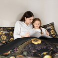 thumbnail image 4 of Feelyou Cartoon Bee Bedding Comforter Set 7pcs, Yellow Flower Botanical King Bedding Sets, 4 of 8