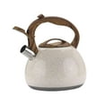 thumbnail image 1 of Tetera con Silbato para Estufa con Mango de Madera para Agua Hirviendo Leche, 1 of 9