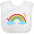 thumbnail image 3 of Inktastic Rainbow Boys or Girls Baby Bib, 3 of 4
