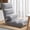 Gray, variant on Floor Sofa Chair Comfy Floding Lounge Chair With 5 Adjustable Positions For Lounge Meditation Chairs For Home Recliner Floor Seat For Gaming Reading