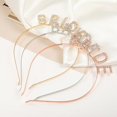 thumbnail image 1 of Rhinestone novia diadema elegante novia corona despedida de soltera diademas (yu-1), 1 of 2