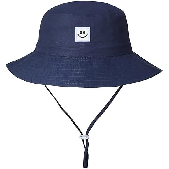 Gorro solar para niños pequeños, 55 cubos, 6 a 24 meses, protección UV UPF 50+