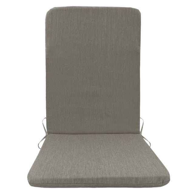 Coussin de Chaise à Dossier Haut avec Rembourrage en Mousse de Qualité Supérieure, Imperméable, Résistant à la Décoloration, Coussin de Chaise de Salle à Manger de Patio, Usage Intérieur/extérieur, Coussin de Siège de Chaise Longue Lavable pour Mobilier de Pelouse, Terrasse et Jardin