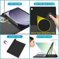 thumbnail image 4 of Funda de teclado DETUOSI para Samsung Galaxy Tab A9+ 11 2023, 4 of 7