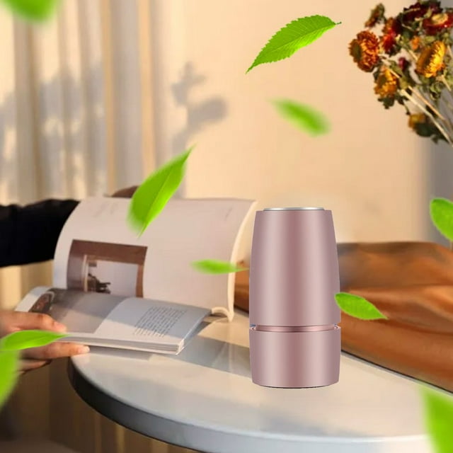 Mini Portable Car Gift Purifier - A Tabletop Deodorizing Aromatherapy Solution for Freshening Up Bedrooms Living Rooms Kitchens and More Convenient for Indoor and Automobile Use