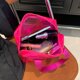thumbnail image 2 of Bolso De Cosméticos Bolso cosmético de mujer Bolso de PVC de gran capacidad Bolso de compras impermeable de color sólido, 2 of 8