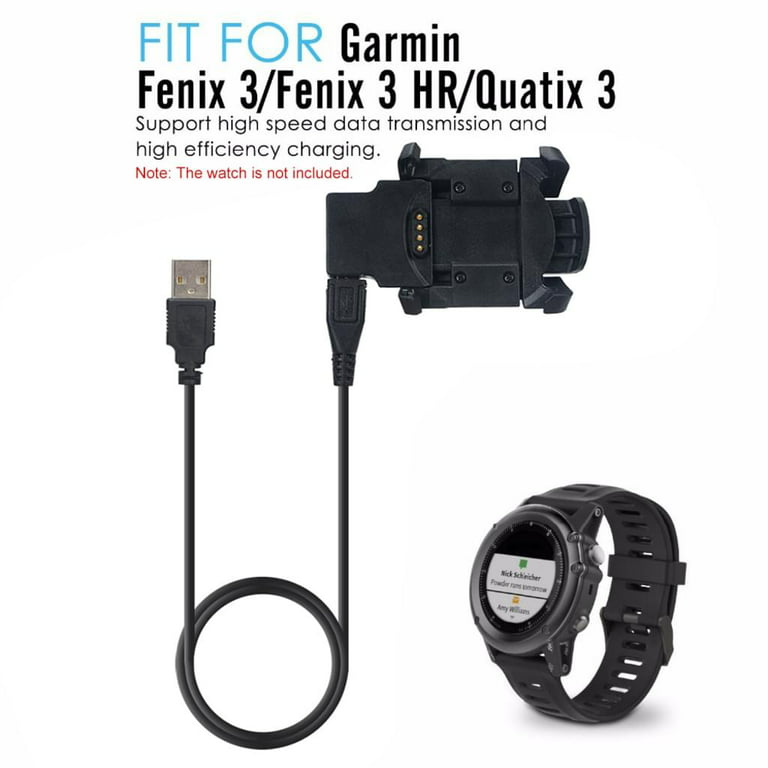 Cargador de repuesto para Fenix 5/5 Plus Fenix 5S / 5S Plus Fenix 5X / 5X  Plus Base de carga para cable de carga de 3.3 pies (paquete de 1)
