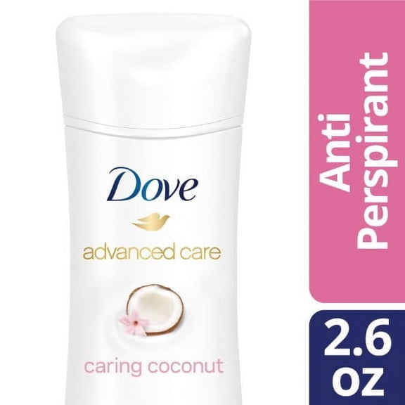 Dove Advanced Care Antiperspirant Deodorant Caring Coconut 2.6 oz