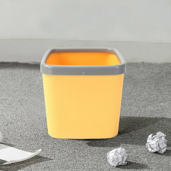 Mini Garbage Cans for Desk Desktop Trash Can,Countertop Trash Can,Tiny Trash Can for Desk,Small Table Top Trash Can with Pressing Buckle for Wrapping Paper,Scrap Paper,Peel,Debris