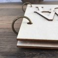 thumbnail image 4 of Rustic Wooden Guest Book For Wedding, Engagement, Scrapbooking (shikai), 4 of 4