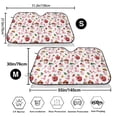 thumbnail image 7 of Lsque Cute Animal Car Windshield Sun Shade | Accordion Folding Style Auto Shade for Car Truck SUV Van | Blocks UV Rays Sun Visor Protector | Medium, 7 of 7