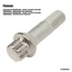 thumbnail image 5 of Wheel Lug Bolt 0009905407 Iron Sturdy Wearproof Replacement for MERCEDESBENZ GLC300, 5 of 5