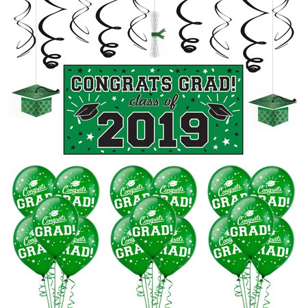 Party City Congrats Grad Graduation Decorating Kit Includes A