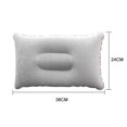 thumbnail image 4 of Almohadas Inflables Portátiles WDOplteas con respaldo Cuadrado PVC para Adultos Gary, 4 of 9