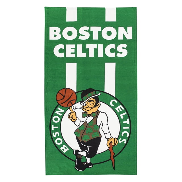 Northwest NBA Boston Celtics - Toalla de Playa Unisex para Adultos, 30 x 60 Pulgadas, Lectura de Zona