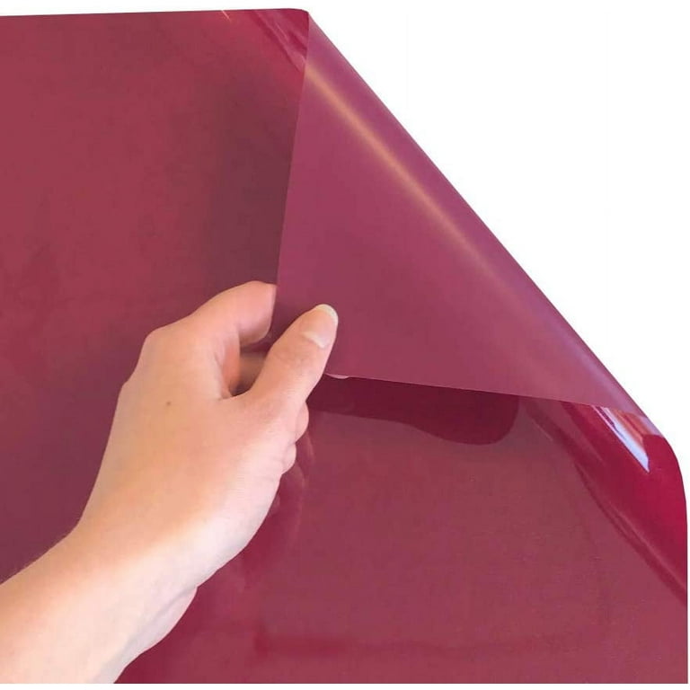 Siser Glitter Heat Transfer Vinyl: Red, 11.8 x 36 inches