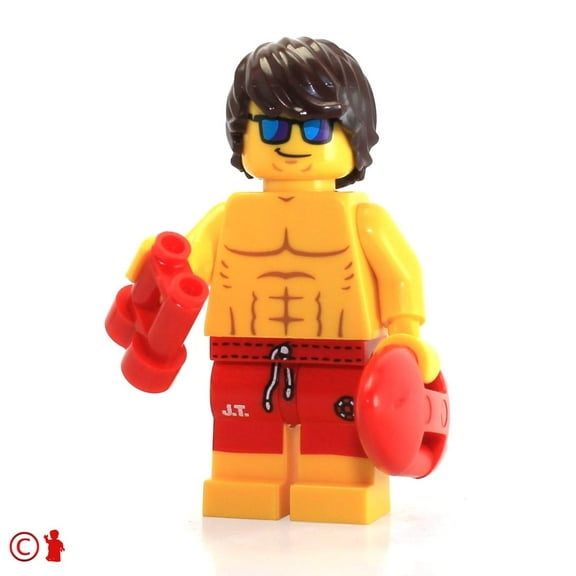 LEGO Series 12 Collectible Minifigure 71007 - Lifeguard Guy