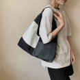 thumbnail image 2 of Moda Vintage mujeres Bolso lona bajo el brazo Bolso Casual mujeres hombro Bolso Pa, 2 of 4