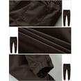 thumbnail image 5 of Pantalones deportivos Match 40 para hombre, cintura elástica, color marrón, 5 of 5