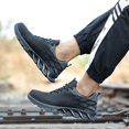 thumbnail image 3 of Tanleewa Work Safety Boots Steel Toe for Men Durable Sneakers Shoe Size 13.5, 3 of 9