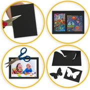 Eva Foam Sheets in Black, 9x12 Inches, 6mm- Extra Thick! Great Craft Foam Paper (30)