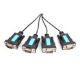 thumbnail image 2 of Adaptador Btafrte PL2303 Chipset 4 puertos USB a RS-232 9-Pin DB9 Serial Cable A, 2 of 9