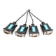 thumbnail image 1 of Cable Usb A Rs232 PL2303 Chipset 4 puertos USB a RS-232 9-Pin DB9 Serial Cable Macho A Adaptador Likrtyny Para estrenar, 1 of 9