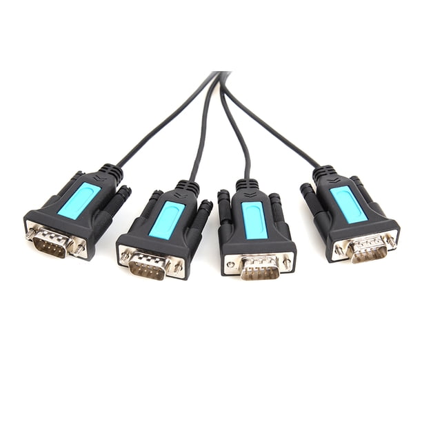 Cable Usb A Rs232 PL2303 Chipset 4 puertos USB a RS-232 9-Pin DB9 Serial Cable Macho A Adaptador Likrtyny Para estrenar