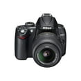 thumbnail image 2 of Nikon D5000 12.3 Megapixel Digital SLR Camera with Lens, 18 mm, 55 mm (Lens 1), 55 mm, 200 mm (Lens 2), 2 of 8