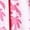 Pink, variant on Women's 2 Piece Pajama Set Button Down Short Sleeve Shorts Sleepwear Tropical Beach Print Loungewear