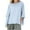Plus Size Linen Shirts for Women-Z38 Multicolor, variant on Mifsaly linen shirts for women 3/4 sleeve crewneck oversized tshirts dressy casual summer tops beach vacation lightweight blouse loose comfy spring outfits S