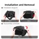 thumbnail image 2 of Funda de piel de silicona resistente al desgarro protectora para DJI RC Pro negro, 2 of 3