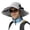 Gray, variant on Solar Powered Dual Fan Fishing Hat Wide Brim UPF 50 USB Rechargeable Outdoor Cooling Hat for Hiking Camping(Gray,50-60cm)