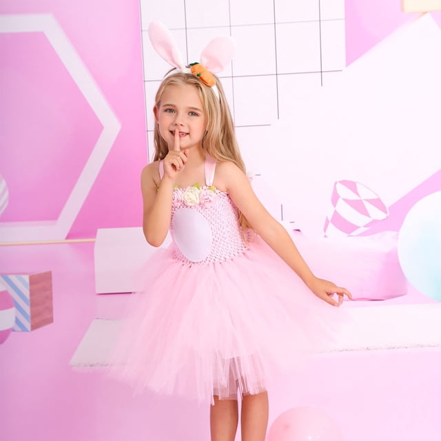 LOVZFMLL Robe Enfant Fille Manches Bouffantes Robe Princesse Longue Robe à Sequins Canoniques