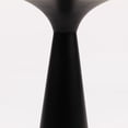 thumbnail image 6 of Modern White Marble Top Accent Table with Brushed Black Pedestal Base – Contemporary Round Side Table for Living Room, Bedroom, or Entryway, 6 of 7