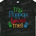 thumbnail image 4 of Inktastic My Poppop Loves Me Grandchild Boys or Girls Toddler T-Shirt, 4 of 5