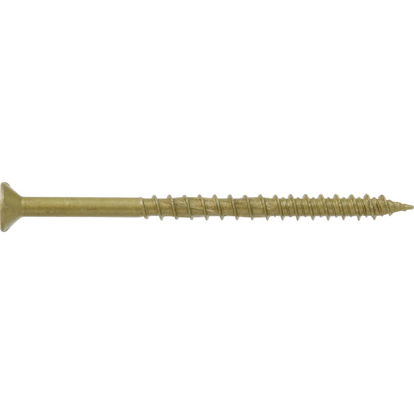 Hillman Fasteners 116847 PowerPro One Flat Head Multi-Material Screws, #10 x 3"
