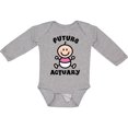 thumbnail image 3 of Inktastic Future Actuary Baby Girl Girls Long Sleeve Baby Bodysuit, 3 of 5